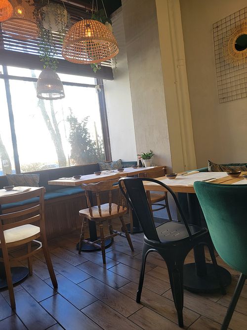 Inside at Vegan Sushi Bar in Warsaw