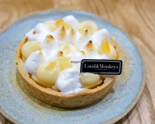 Lemon Meringue Tart at Land & Monkeys - Roquette in Paris