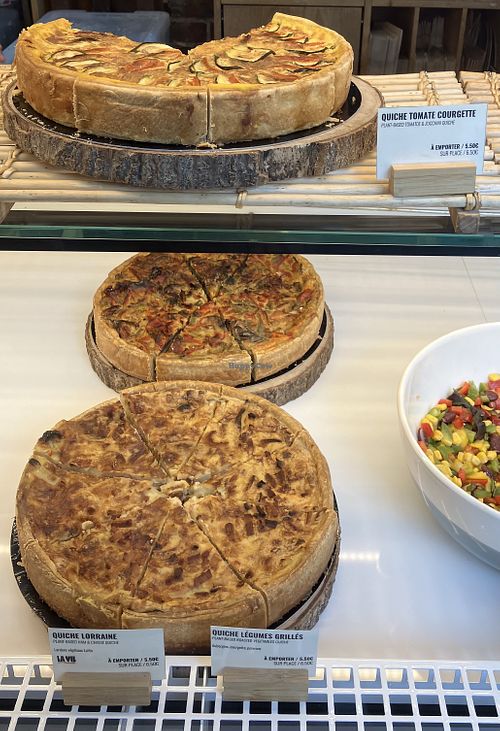 Quiches  at Land & Monkeys - Roquette in Paris