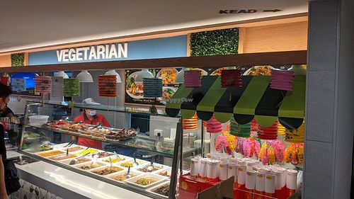 Stall front at ABC Vegetarian Food - ABC 健康素食 - Sembawang in North Singapore