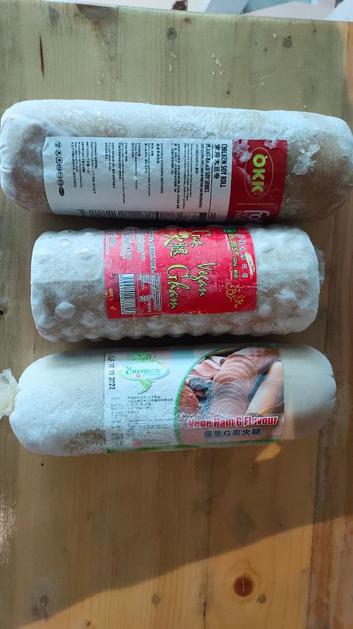 Vegetarian Ham at Vegeshop in Denpasar