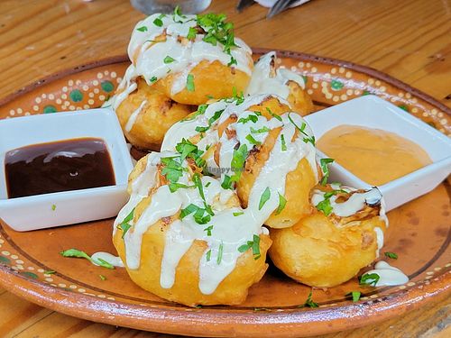 Cauliflower wings at Yum Yum San Pancho in San Francisco