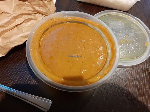 Curry sauce at Hong Kong Vegan in Wakefield