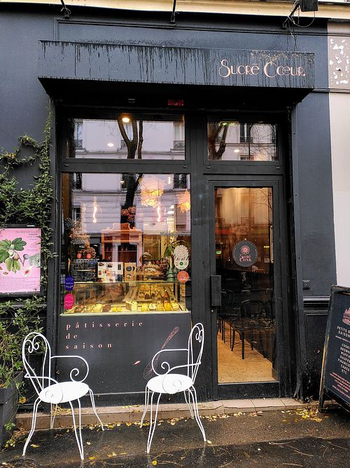 Façade at Sucré Coeur in Paris