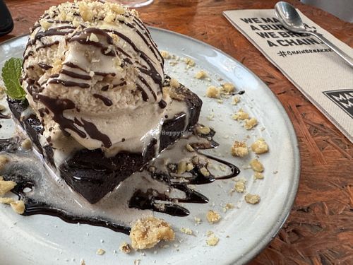 Brownie  at Mad Mad Vegan - Lavapiés in Madrid