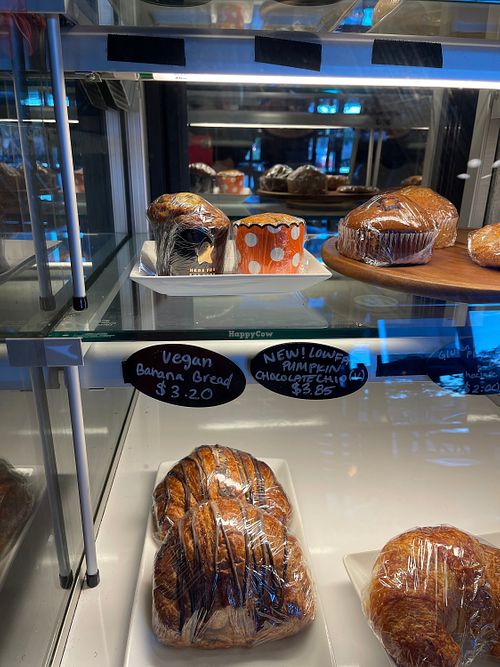 Vegan banana bread at Zizzo's Coffeehouse & Wine Bar in Capitola