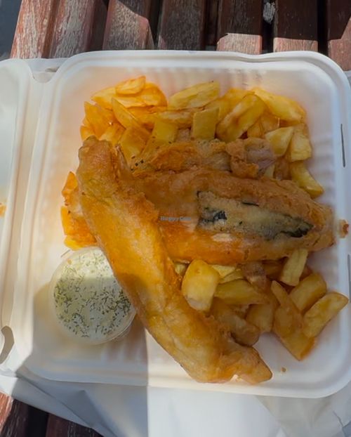   at Northern Soul Chip Shop in St Kilda