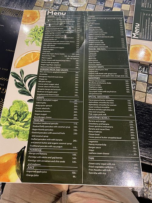 Fabulous vegan food in Patong, extensive menu, great family run business, loved it  at Veganecessity Cafe in Phuket