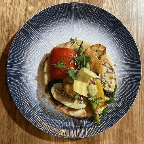 Vegan flatbread 😍😋 at Coava in Nijkerk