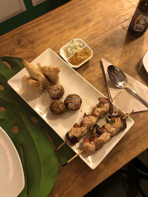 Starters  at The Green House in Santiago De Compostela