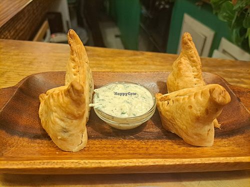 "Bean puffs" at The Green House in Santiago De Compostela