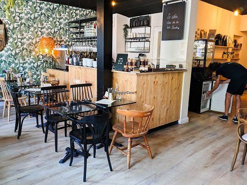 Inside of LUUC Café at LUUC Café in Karlsruhe