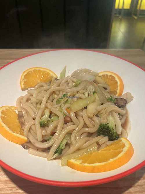 Veggie udon   at Sakura in Guntersville