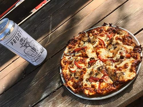 food at Oddwood Ales in Austin