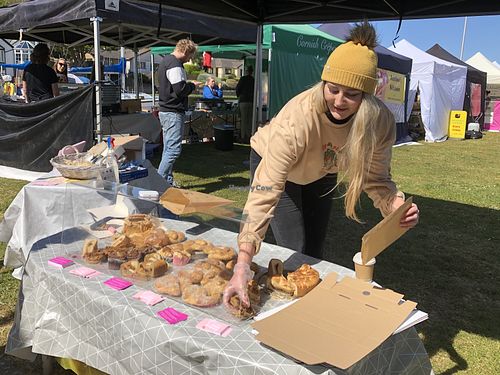 Best vegan treats in Bude! at Bees Vegan Bakery in Bude