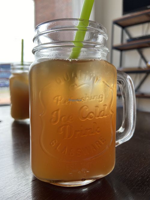 Pfirsich Eistee  at tea and V in Sylt