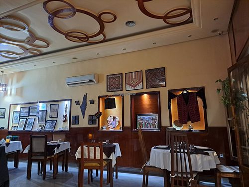 Interior at Sufra in Rabat