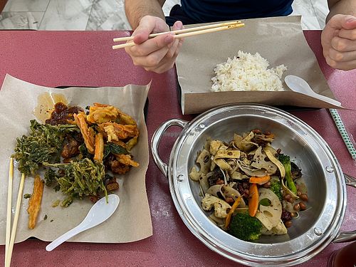 Rice $0.70  at Ju Fu Yuan Vegetarian Delight 聚福缘素食 - Clementi in West Singapore