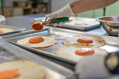 Preparing our flats. at worldFlats in Paramus