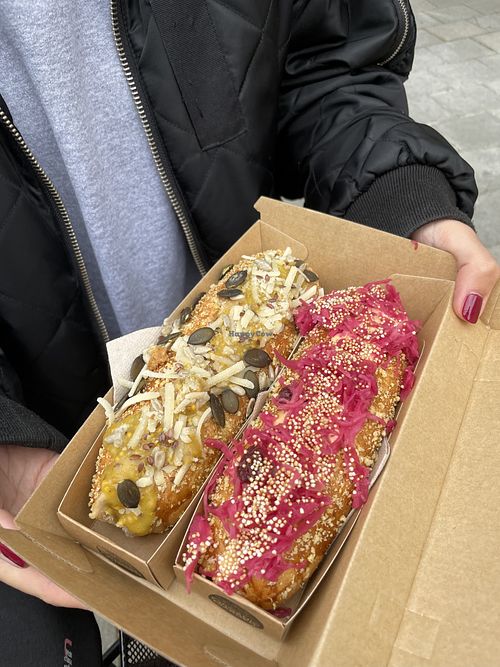 🌭🌭 at Organic Garden Signature Store in Munich