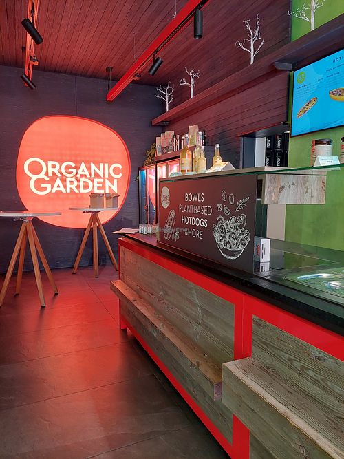 Inside at Organic Garden Signature Store in Munich