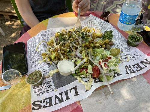 שווארמה כרובית at Dido's in Pardes Hanna-karkur