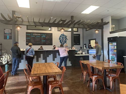 Clean and relaxed atmosphere  at Ohana Poke Company in Billings