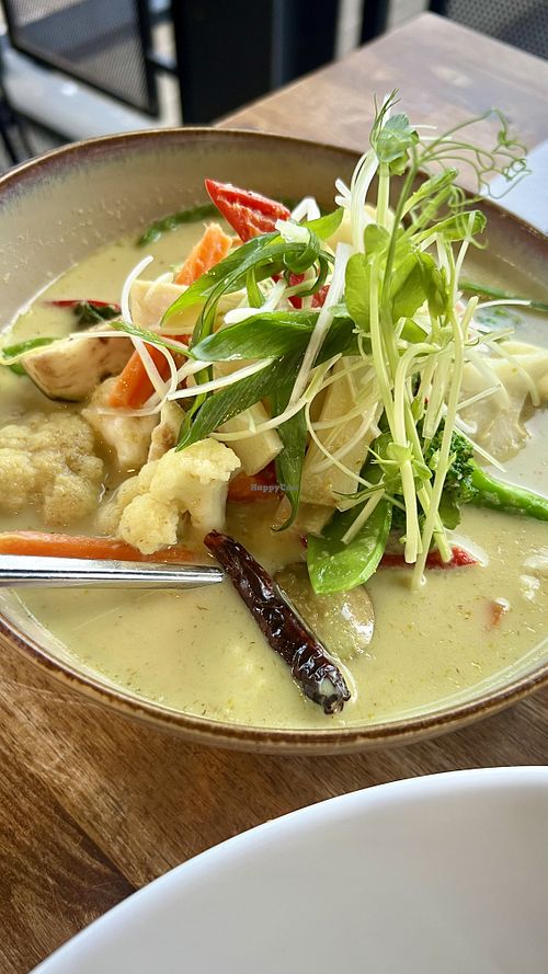 Green curryy  at Louder Louder in Northbridge