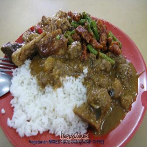 Mixed Rice at Sin Sheng Huat 新盛发茶室 in Johor Bahru