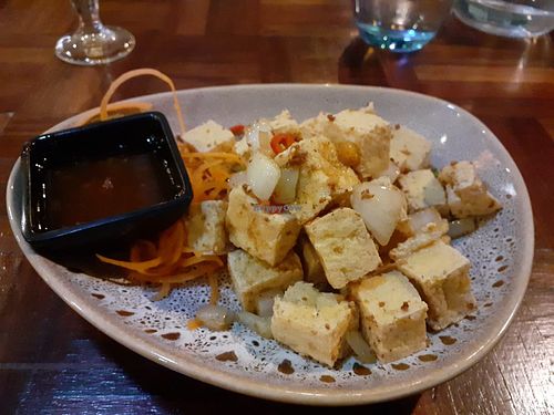 Salt and pepper tofu at Buddha Lounge in South Shields