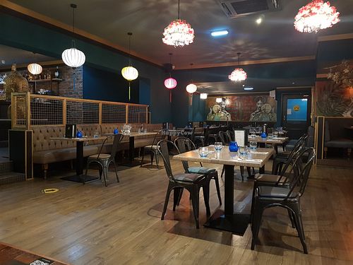 Interior at Buddha Lounge in South Shields