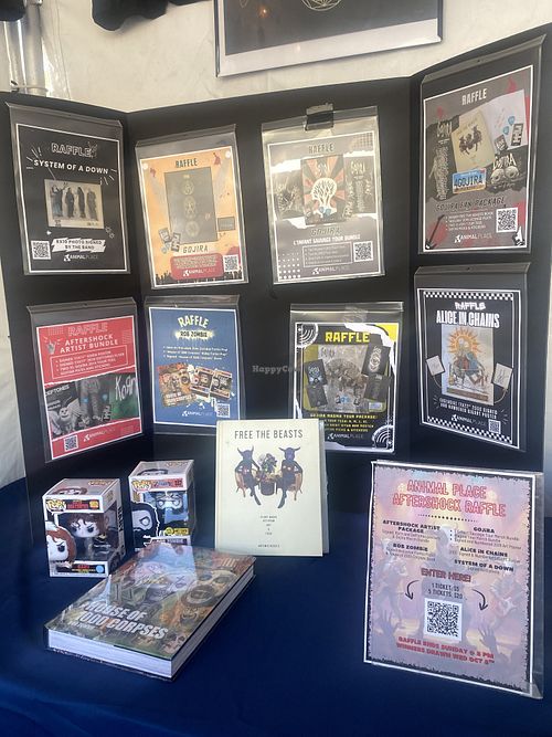 Raffle Section - $20/5 Tickets 🫶🏽✨💕✨  at Animal Place in Grass Valley