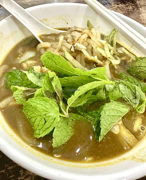 Asam Laksa  at Tian En Vegetarian  in Johor Bahru
