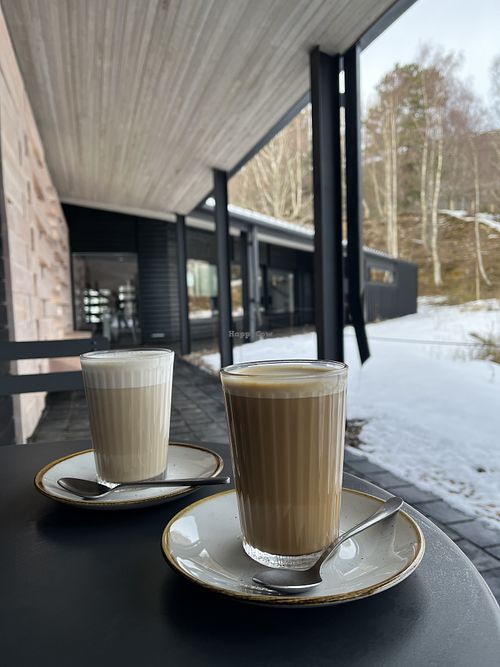Oat Milk Latte 😍  at Tarmachan in Ballater