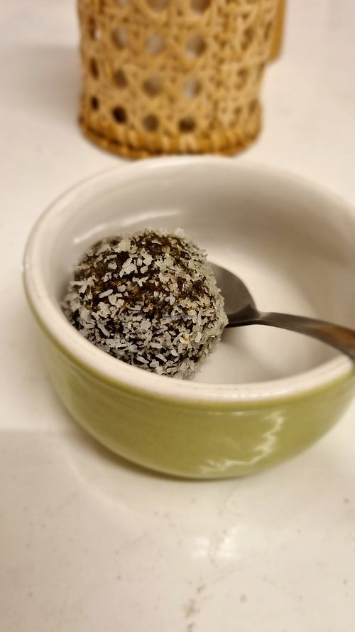 Matcha Ball at iVegan Supershop Da Nang - Healthy Plant Based Cafe in Da Nang
