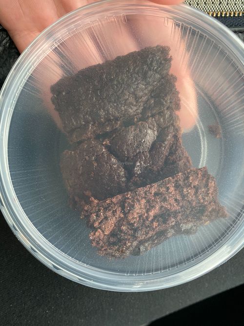 Brownie at Wat in het vat zit in Wageningen