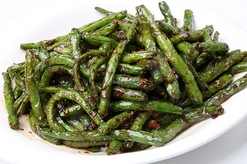 Sichuan Green Beans at Bo Lings - KCMO in Kansas City
