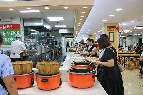 all you can eat buffet at Sù yǐ Xiāng SùShí 素颐香 in Chongqing