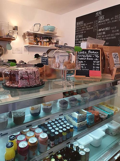 Counter at Lean Bean Cafe & Refill in Thornhill