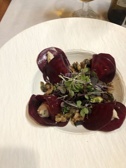 Ravioli  at Ca n'Ela Vegan Restaurant in Mallorca