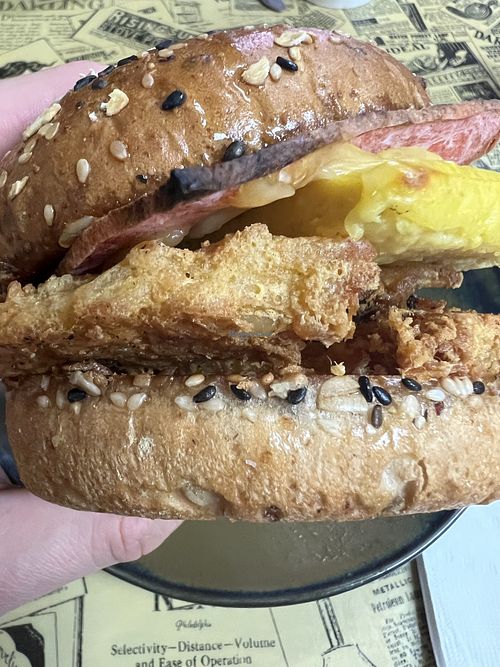 R&apple Griddler  at Root and Press in Worcester