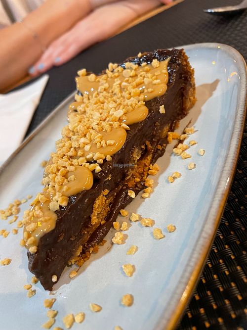 Chocolate and peanut desert cake at Chirashi Sushi e Ramen - Maybe closed in Lisbon
