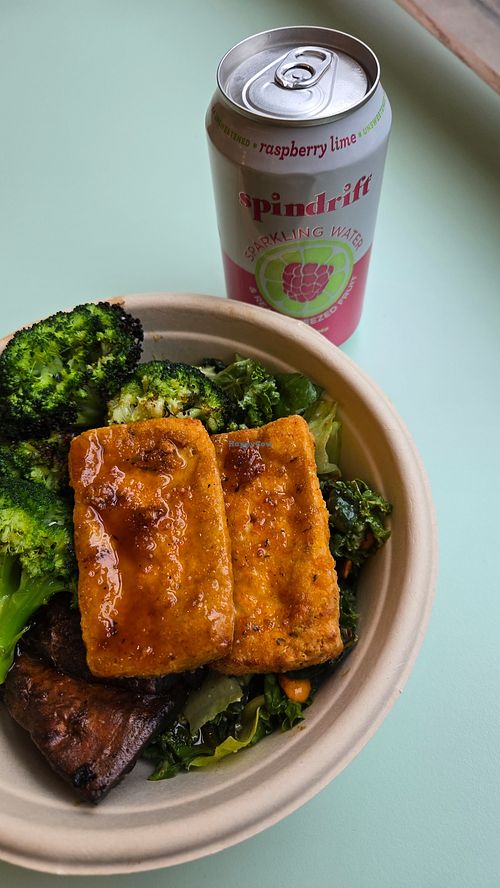 Tofu salad at DIG in Brooklyn