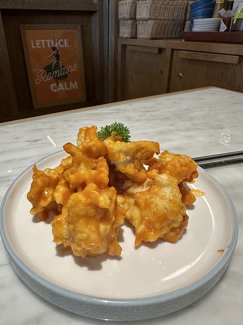 Spicy cauliflowerr  at Supergrain in Jakarta