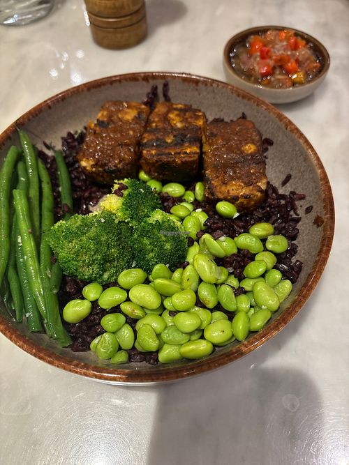 Bowl vegan   at Supergrain in Jakarta