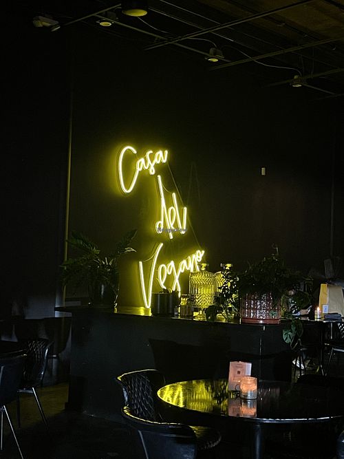 Inside  at Casa Del Vegano in Dallas