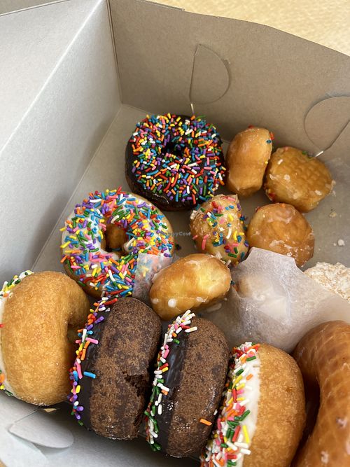   at Jenny's Donuts in Redlands