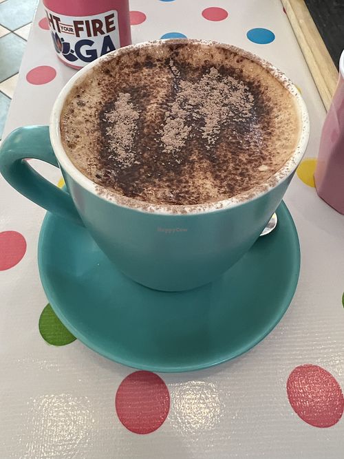 Yummy soy mocha   at The Wayzgoose Diner in Leura