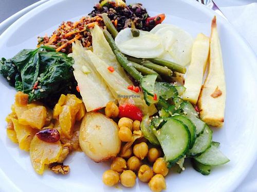 Vegan options from Buffett  at Red in Heidelberg