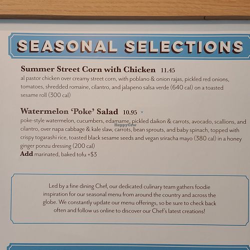 Watermelon "Poke" at Mendocino Farms in Addison